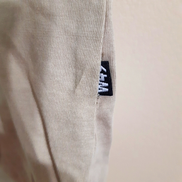 West 49 | 100%cotton distressed slash look tan tee - Picture 2 of 6